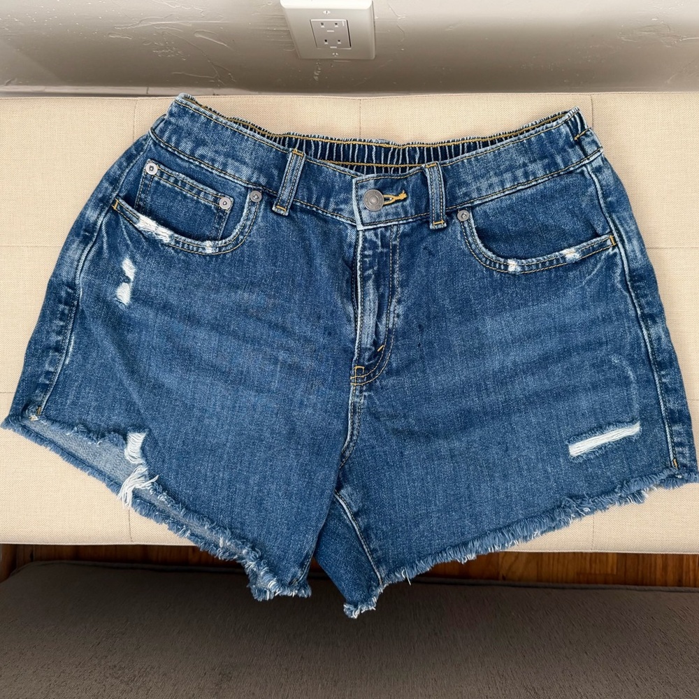 Aerie Daydream Dark Denim Short